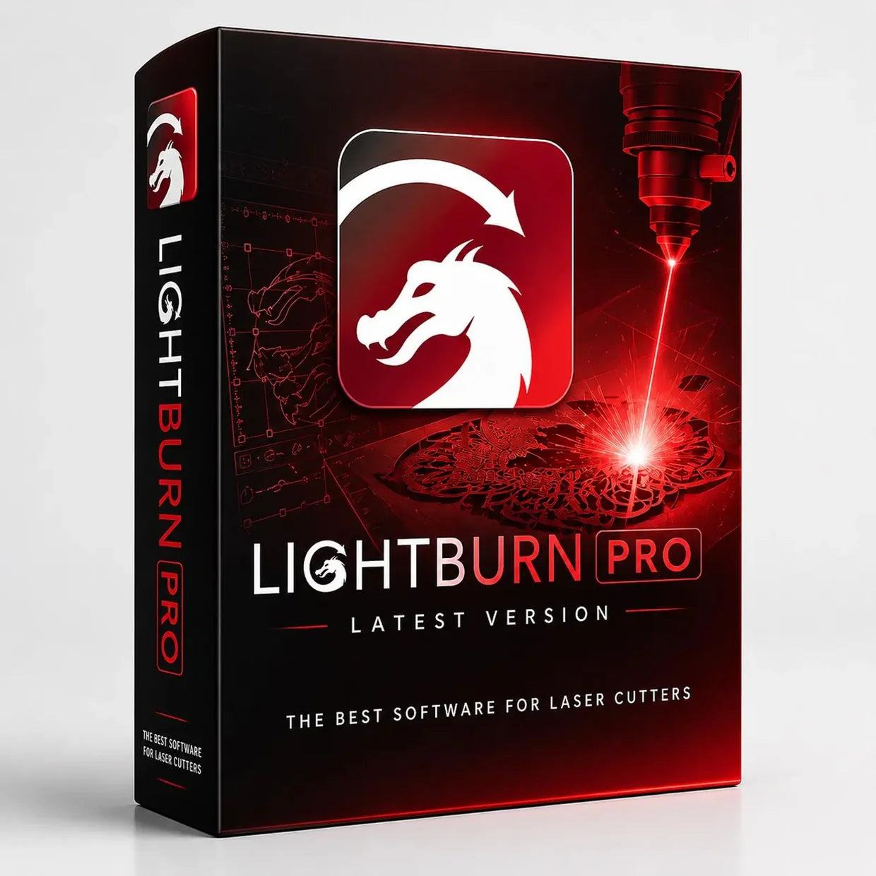 LightBurn Software 2025 Full Version | Instant Digital Download | Compatible with Windows | Laser Engraving & Cutting Software