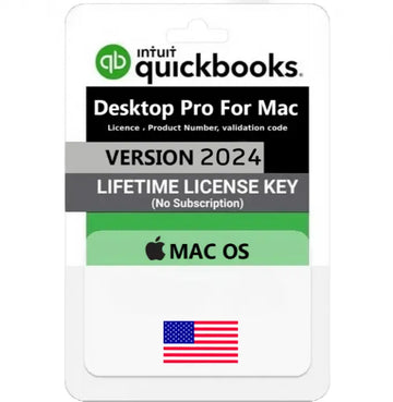 QuickBooks Desktop Pro 2024 For mac - lifetime license - not a Subscription